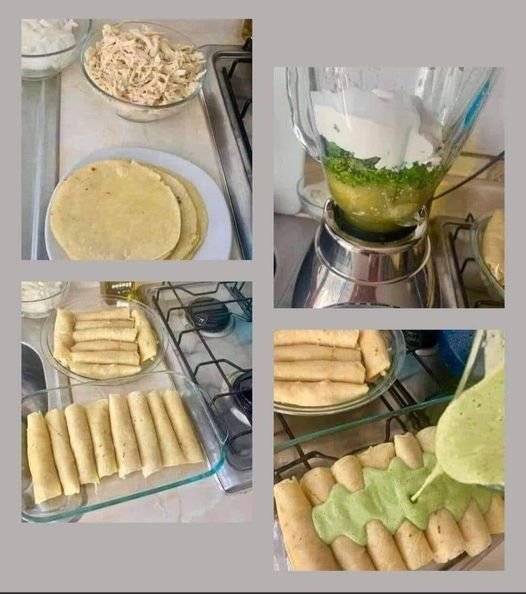 7 points Swiss Enchiladas