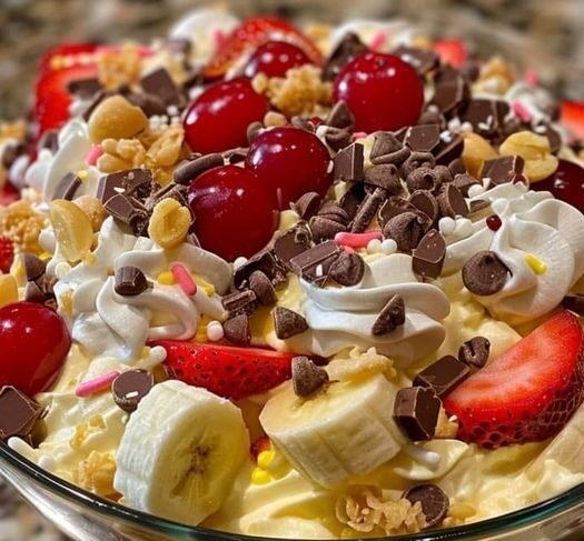 Banana Split Fluff