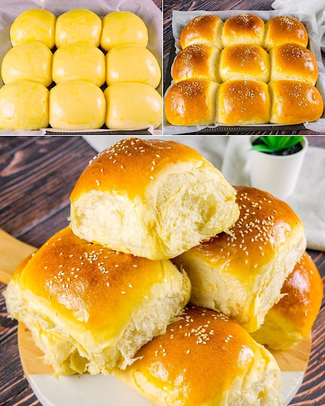 MILK BRIOCHE ROLLS