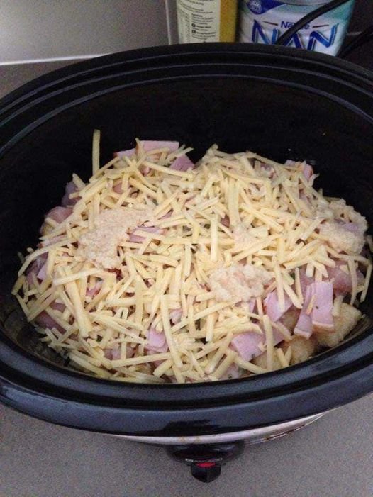 Potato Gem Chicken and Bacon Bake