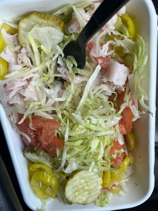 A delicious and healthy version of a turkey sub!