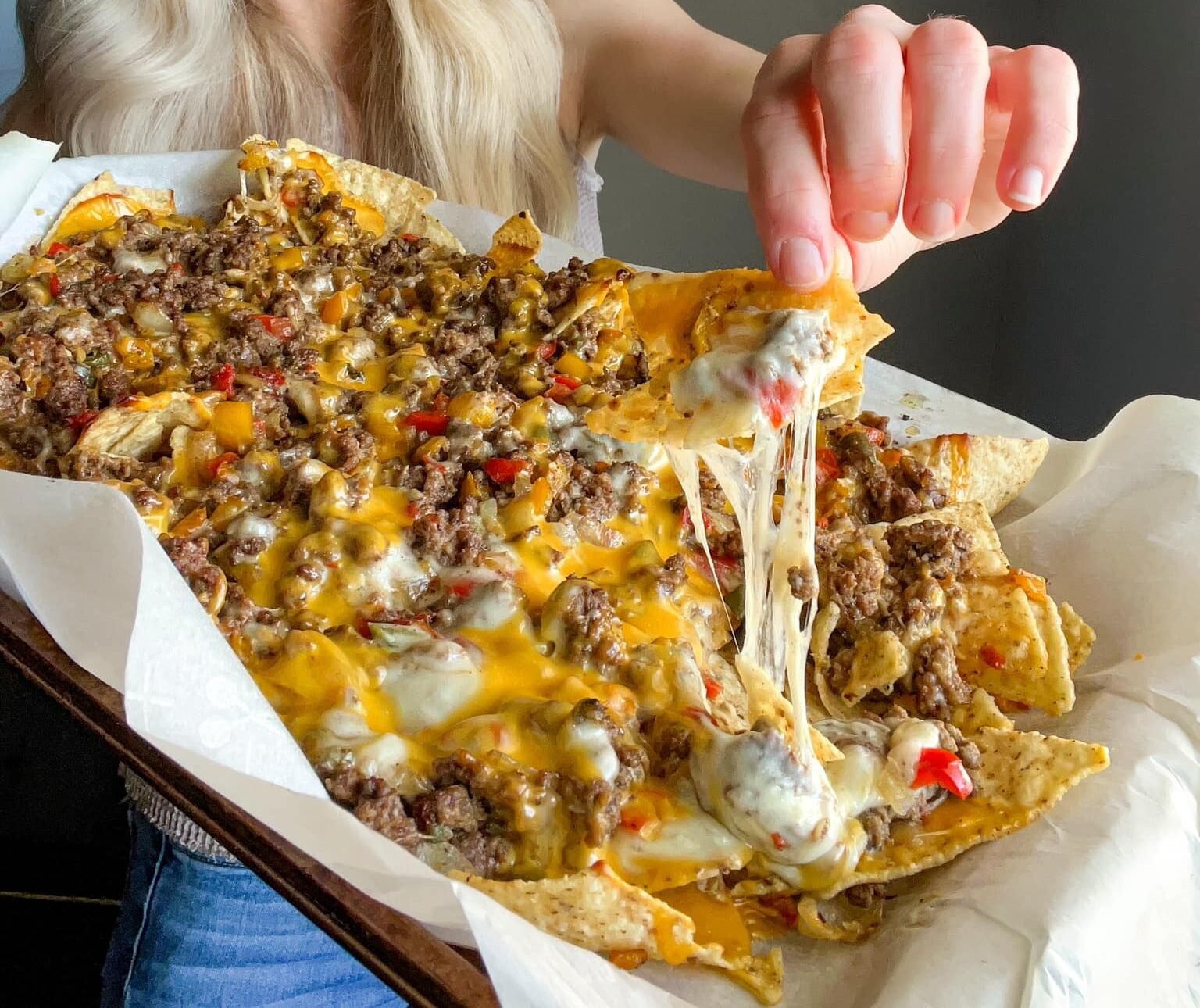 Cheesesteak Inspired Nachos