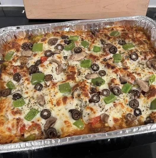 Crustless Pizza Bake Recipe