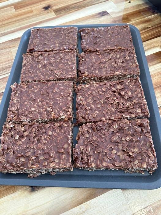Homemade Crunch Bars Recipe