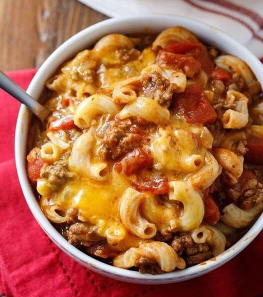 Old Fashioned Goulash American Goulash Ground Beef Goulash One-Pot Goulash Macaroni Goulash Comfort Food Goulash Easy Goulash Weeknight Goulash Budget Goulash